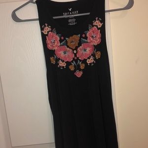 floral American eagle shirt